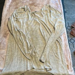 Off the shoulder American Eagle sweater